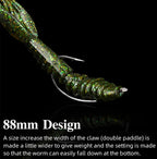 12 in 1 Salted Shrimp Type Fishy Lure Soft Bait Soft