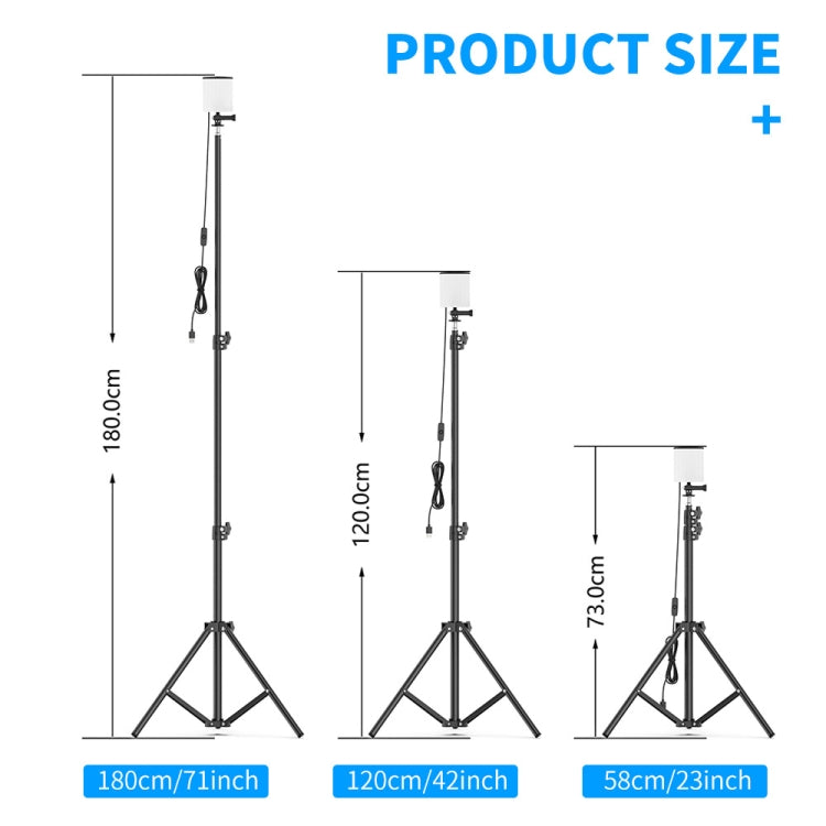 Multifunctional Portable Outdoor Camping Lamp Adjustable Bracket Work Lamp — view 8
