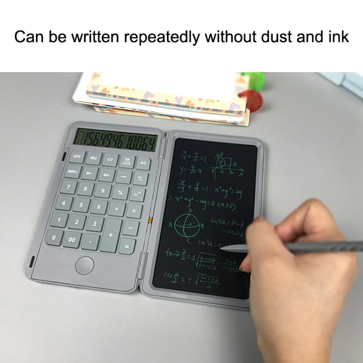 Rechargeable Writing Board Calculator Portable Multi-Function LCD Student Handwriting Board