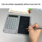 Rechargeable Writing Board Calculator Portable Multi-Function LCD Student Handwriting Board