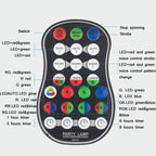 10W Mini Laser Light Magic Ball Projector Light Sound Control Flash Stage Light