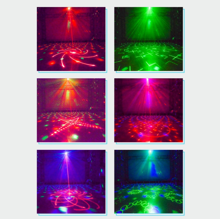 10W Mini Laser Light Magic Ball Projector Light Sound Control Flash Stage Light