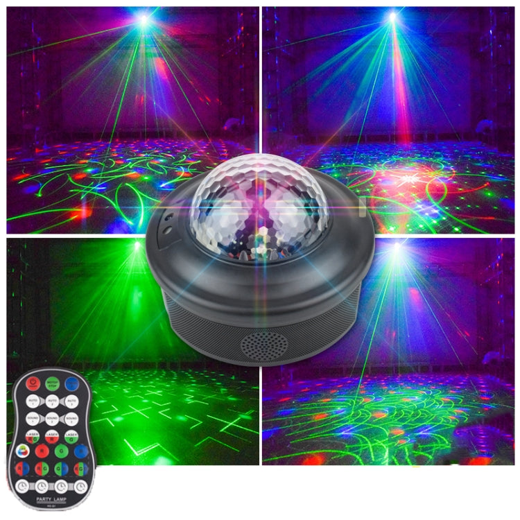 10W Mini Laser Light Magic Ball Projector Light Sound Control Flash Stage Light