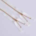 100 PCS No.3 Metal Copper Zipper Pants Placket Zipper