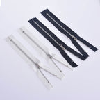 100 PCS No.3 Metal Copper Zipper Pants Placket Zipper