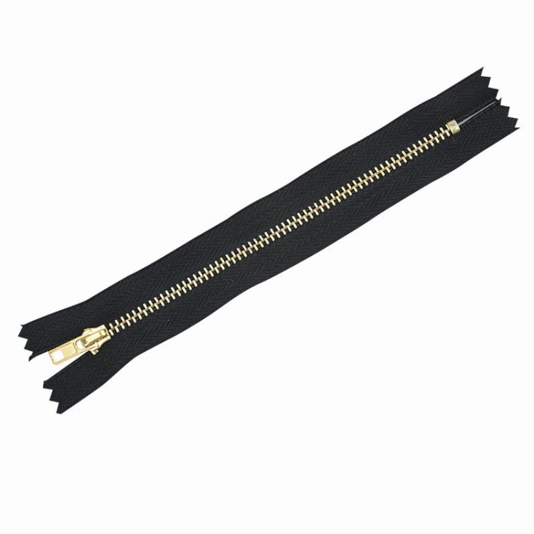 100 PCS No.3 Metal Copper Zipper Pants Placket Zipper
