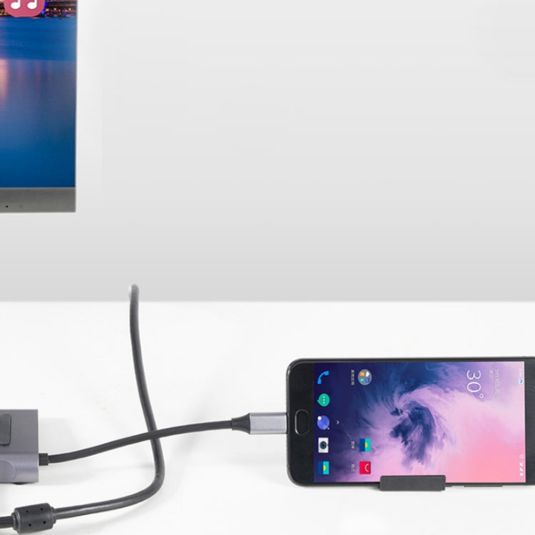 Type-C Multi-Function Docking Station PD Fast Charging HUB, 10 in 1