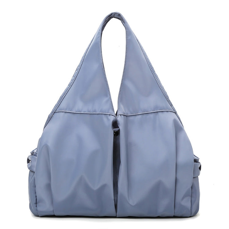Female Dry And Wet Separation Sports Gym Bag Handbag Duffel Bag Short Distance Light Swimming Bag — Black