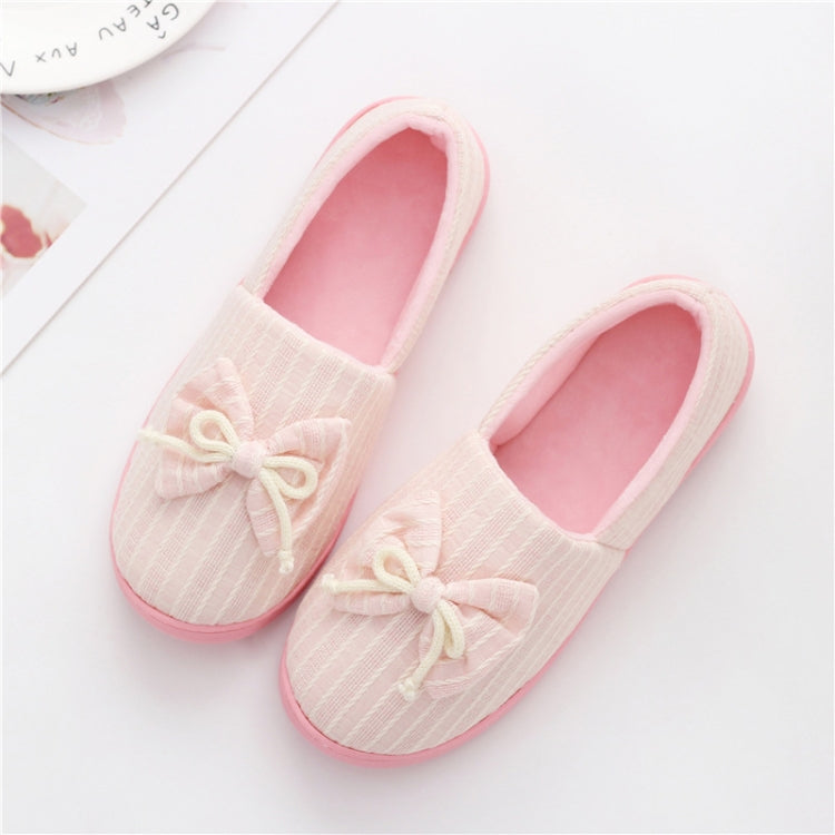 Autumn And Winter Non-Slip Confinement Shoes Pregnant Women Postpartum Home Cotton Slippers — 39-40