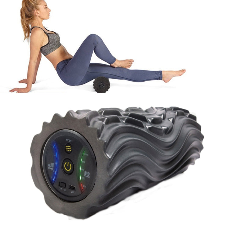 Three-zone Vibration Electric Muscle Relaxation Roller Vibration Massage Yoga Column Foam Roller