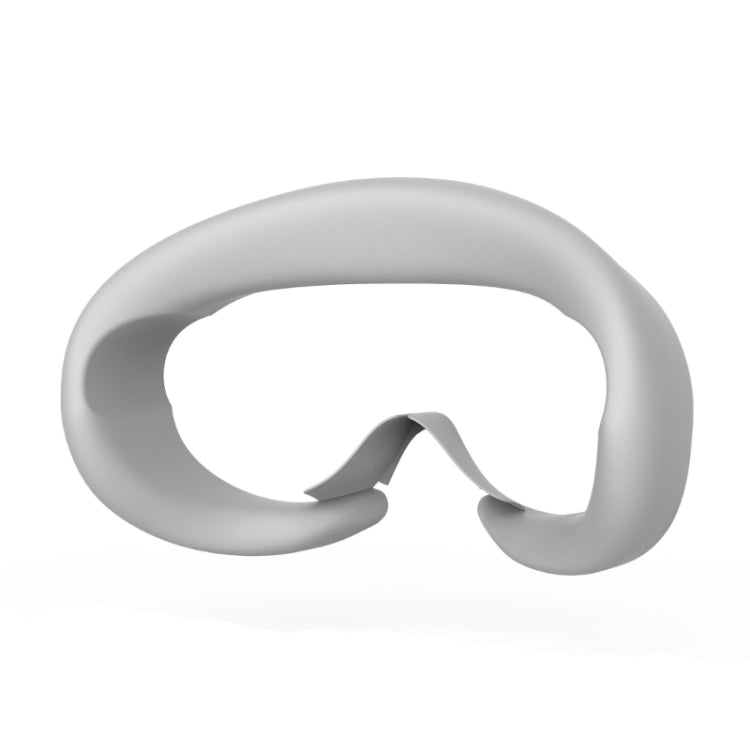 For Pico 4 VR Goggles Eye Pads Silicone Protective Cover — Light Gray