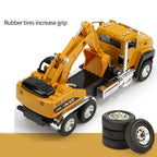 Children Toy Engineering Vehicle Set Simulation Alloy Car Model — view 6