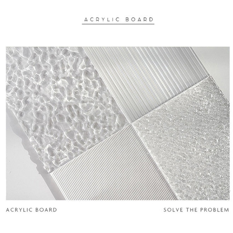Acrylic Texture Background Board Photo Props Background Decorative Geometric Ornaments
