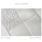 Acrylic Texture Background Board Photo Props Background Decorative Geometric Ornaments