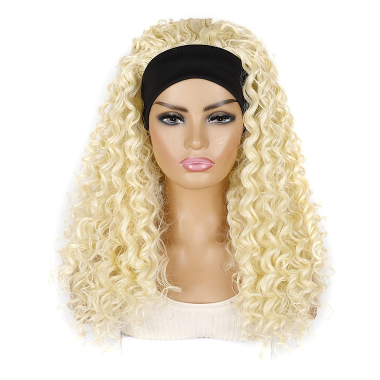 Hairband Wig Headgear Volume Chemical Fiber Wig Headgear — 613#O