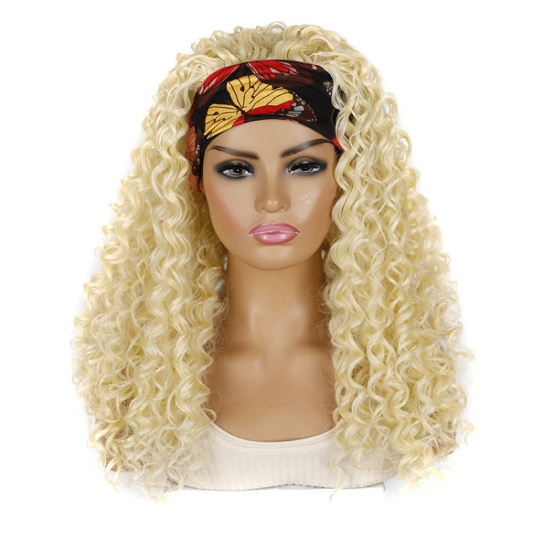 Hairband Wig Headgear Volume Chemical Fiber Wig Headgear — 613#A