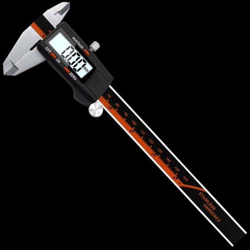 0-150mm Plastic Meter Stainless Steel Body Digital Display Electronic High-Precision Vernier Caliper
