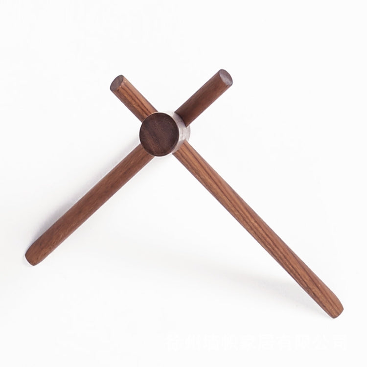 Solid Wood Hanger Wall Decoration Coat Hook — Black Walnut Hook