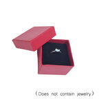 3 PCS Exquisite Silver Jewelry Packaging Gift Box, Random Color Delivery