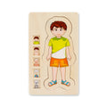Onshine Five-Layer Human Body Structure Puzzle Wooden Puzzles For Children Physical Cognition