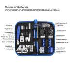 Disassembly and Battery Replacement Tool Kit, 185 in 1 Watch Repair Tool Set
