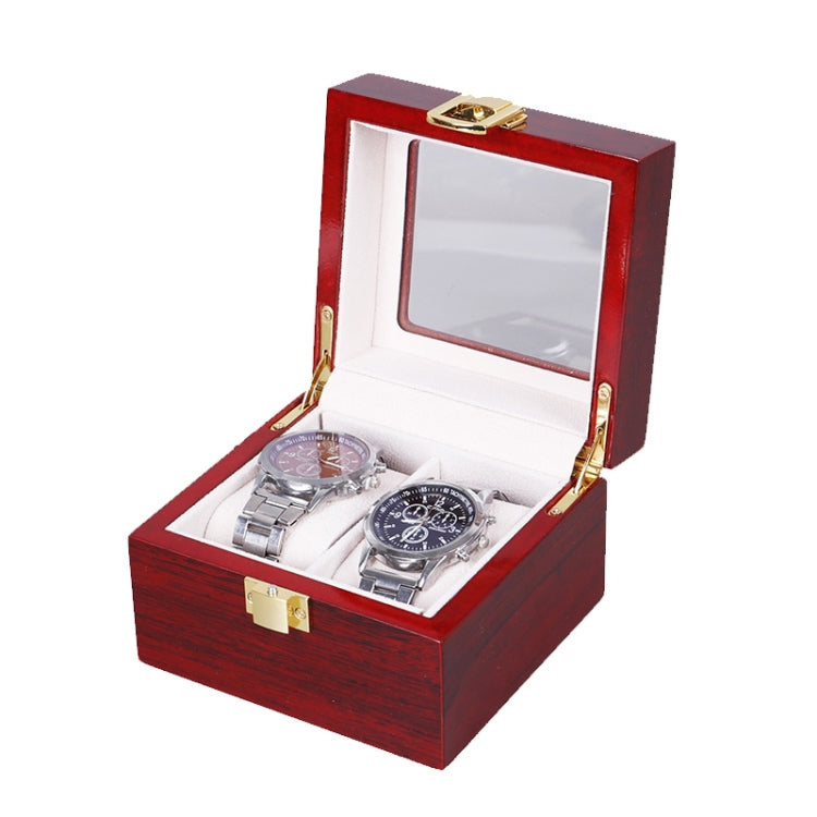 Wooden Baking Paint Watch Box Jewelry Storage Display Box
