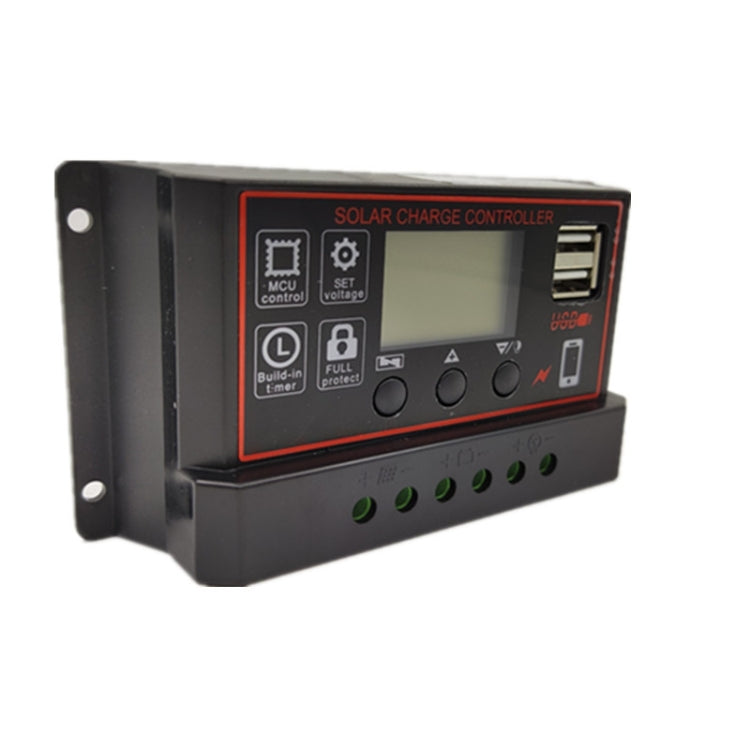 12V24V Simple Solar Controller Light Time Control Solar Charge And Discharge Controller With USB — view 6