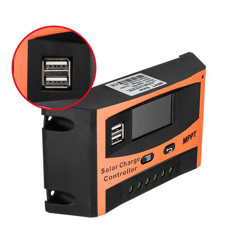 MPPT 12V/24V Automatic Identification Solar Controller With USB Output