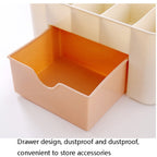 Jewelry And Cosmetics Storage Box Drawer Type Plastic Desktop Rack — view 4