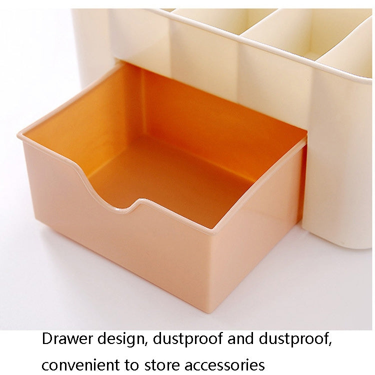 Jewelry And Cosmetics Storage Box Drawer Type Plastic Desktop Rack — view 4