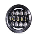 7 Inch Motorcycle Retro Modified Headlights Day Trip LED Far Near Beam Lights For Wrangler / Harley