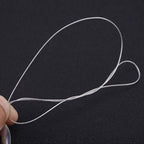High Elasticity Retractable Wire Rope Key Ring Outdoor Anti-Lost Anti-Theft Retractable Key Ring Random Pattern Delivery