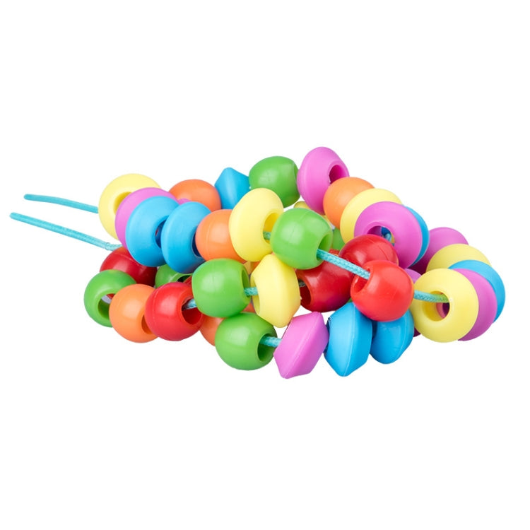 Children Stringing Threading Toys Early Education Cognitive Wooden Beads — view 4