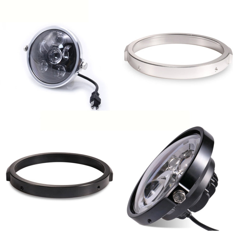 5.75 Inch Round Retro Headlight Ring Motorcycle Headlight Modification Parts