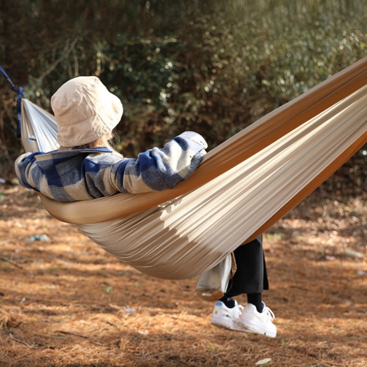 Outdoor Double Inflatable Hammock Anti-Rollover Camping Swing, Size: 270x140cm