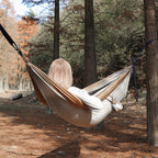 Outdoor Double Inflatable Hammock Anti-Rollover Camping Swing, Size: 270x140cm
