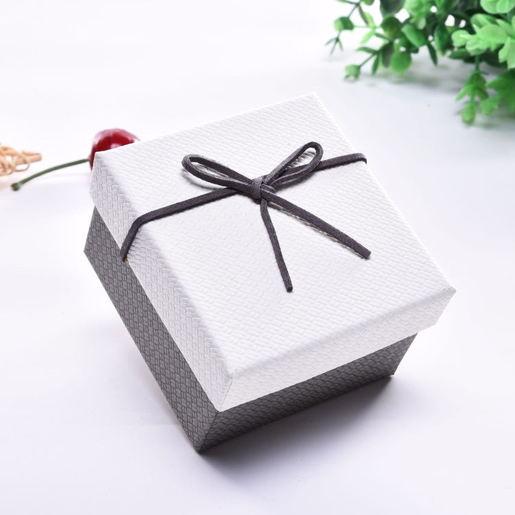 Watch Bracelet Box Jewelry Gift Packaging Box — Red White