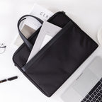 Deli 63751 Front And Rear Double Pockets Multi-Layer Briefcases Handheld Meeting Bag — view 6
