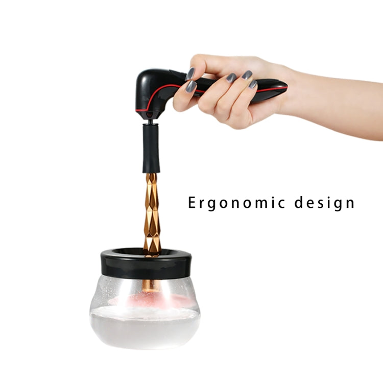 Electric Scrubber Make-Up Brush Cleaning Machine Automatic Dryer USB Rechargeable Make-Up Brush Cleaner
