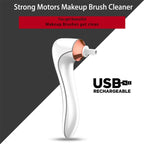 Electric Scrubber Make-Up Brush Cleaning Machine Automatic Dryer USB Rechargeable Make-Up Brush Cleaner