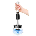 Electric Scrubber USB Rechargeable Makeup Brush Cleaning Machine Automatic Drying Brush Cleaner
