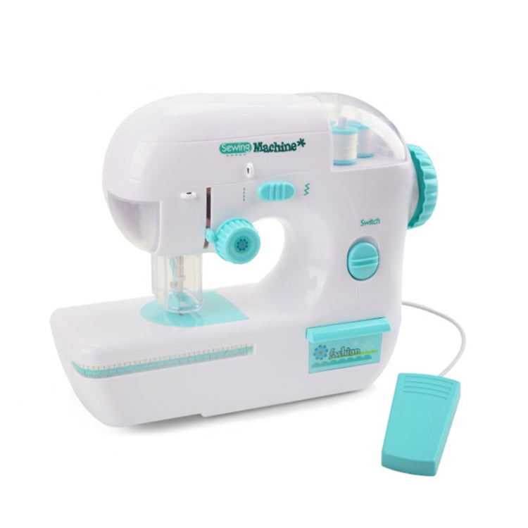 Girls Electric Sewing Machine Small Home Appliances Toys Children Play House Toy — 7920 Medium Size