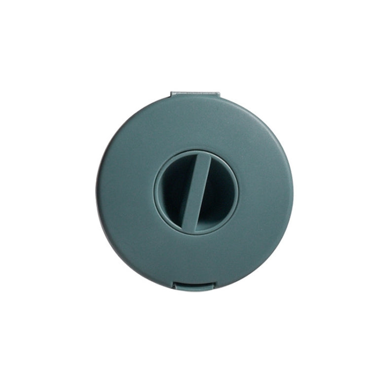 Round Data Cable Storage Box Earphone Storage Collection Box — Yellow