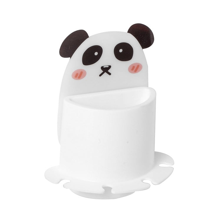 Bathroom Paste Wall-Mounted Shelf Cartoon Animal Toothbrush Holder