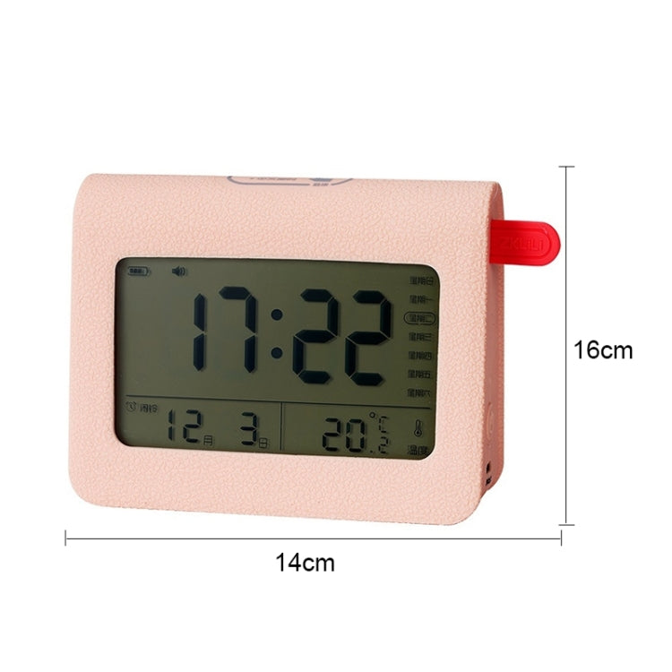 ZKLiLi Lazy Snooze Applet Alarm Clock Bedside Bluetooth Multifunctional Silent Digital Alarm Clock