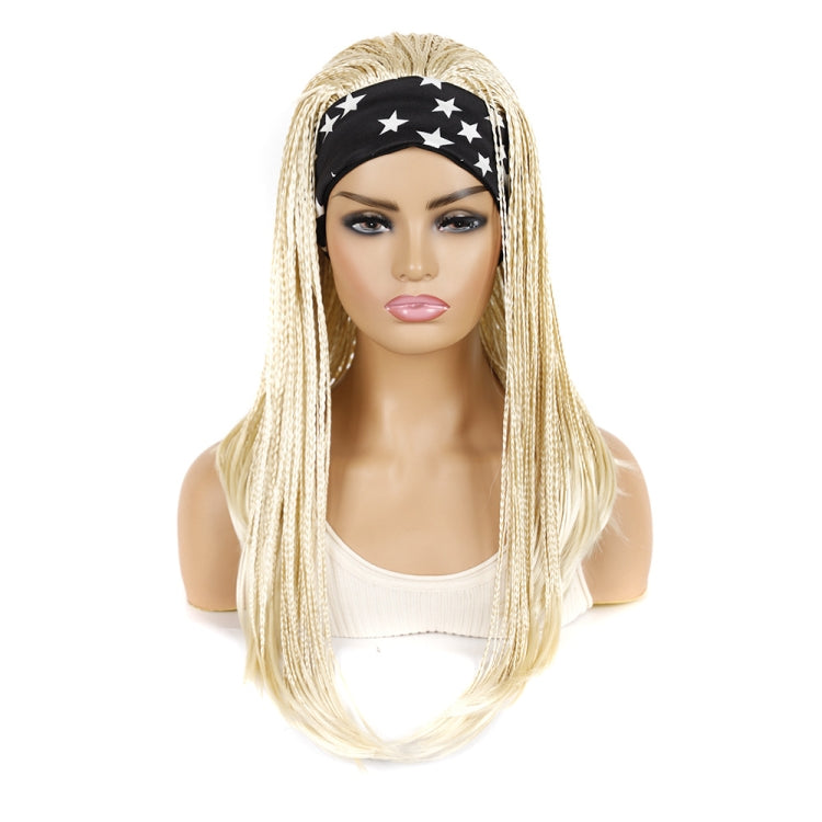 Colored Small Dirty Braid Wig Headgear Hair Band Style Small Braid Wig Headgear — view 7