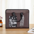 Student Insert Data Storage File Bag Waterproof 13 Grid Portable Organ Bag