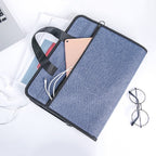 Student Insert Data Storage File Bag Waterproof 13 Grid Portable Organ Bag — view 7