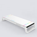ICE COOREL T1 Monitor Increased Rack Foldable Laptop Stand With RGB Lighting & 4xUSB Expansion Interface