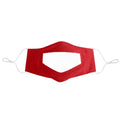 Anti-Fog Lip Language Face Shield For The Deaf And Mute Solid Color Printing Face Shield